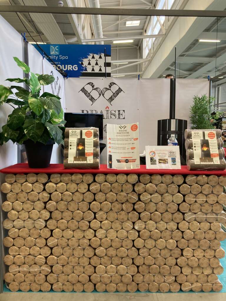 Obtenez de belles braises avec les bûches densifiées BRAISE BRETONNE